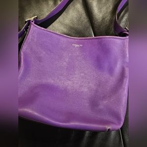 COACH Purple Shoulder bag